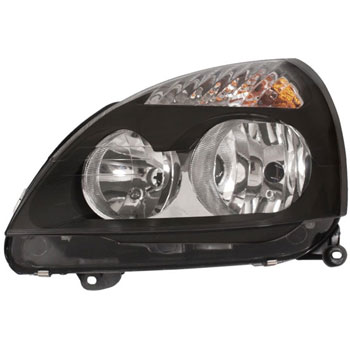 FAROL RENAULT CLIO 04/ MASCARA NEGRA DIR ELETRICO - 028057 028057  100039