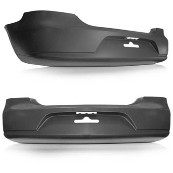 PARACHOQUE TRAS VW VOYAGE 2010/12 PRETO LISO - DTS6355 DTS6355  100069
