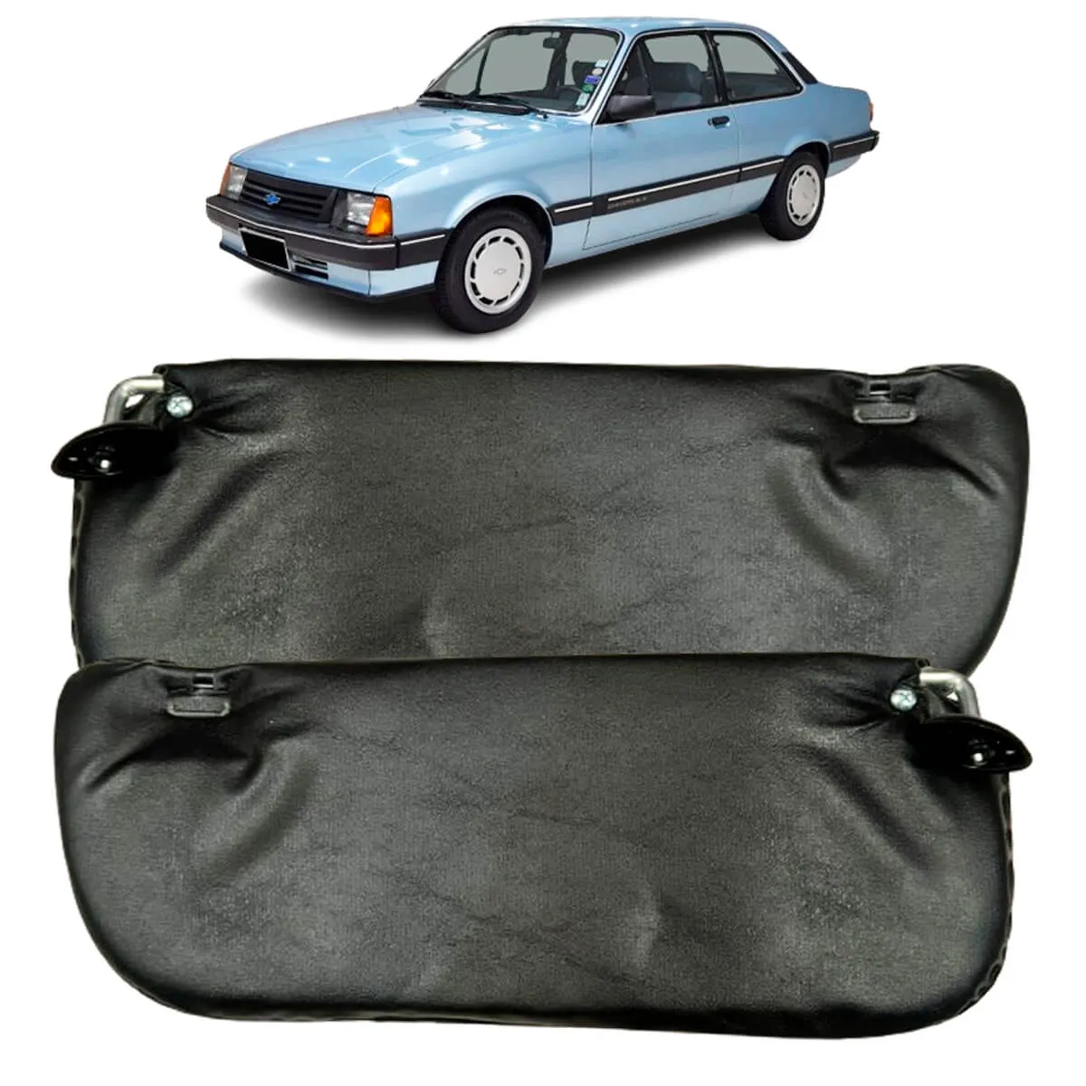 QUEBRA SOL GM CHEVETTE LUXO PRETO DIR - 2026D 2026D  103881