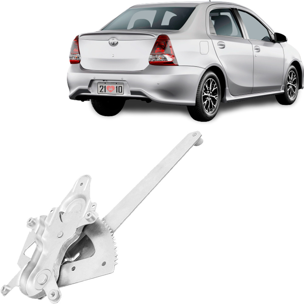 MAQUINA VIDRO TRAS TOYOTA ETIOS 12/ ELETRICA MABUSHI DIR - 61318 61318  105093