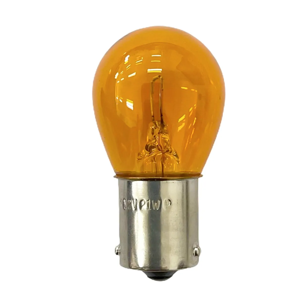 LAMPADA 1141 (1 POLO) 12V 21W AMARELA P.DESEN CX C/10 HELLA - 7507 (1141H) 7507 (1141H)  105843