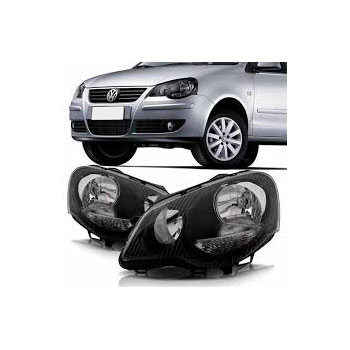 FAROL VW POLO 2007/ ELETRICO MASC NEGRA DIR - 039184 039184  107204