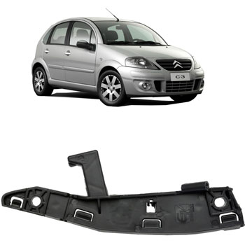 SUPORTE GUIA DE PARA-CHOQUE DIANT CITROEN C3 2003/2012 DIR - EK.1450 EK.1450  108056