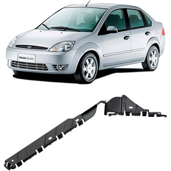 SUPORTE GUIA DE PARA-CHOQUE TRAS FD FIESTA SEDAN 2004/2010 DIR - EK.1312 EK.1312  108058