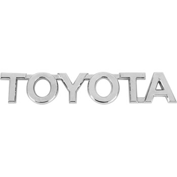 EMBLEMA TOYOTA - COROLLA 2009/2014 - CROMADO - R10923 R10923  110124