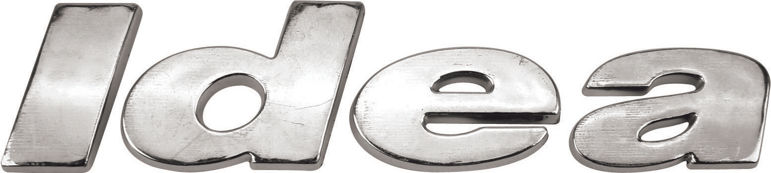 EMBLEMA FT IDEA /2010 CROMADO (TODOS) - R13011 R13011  110149