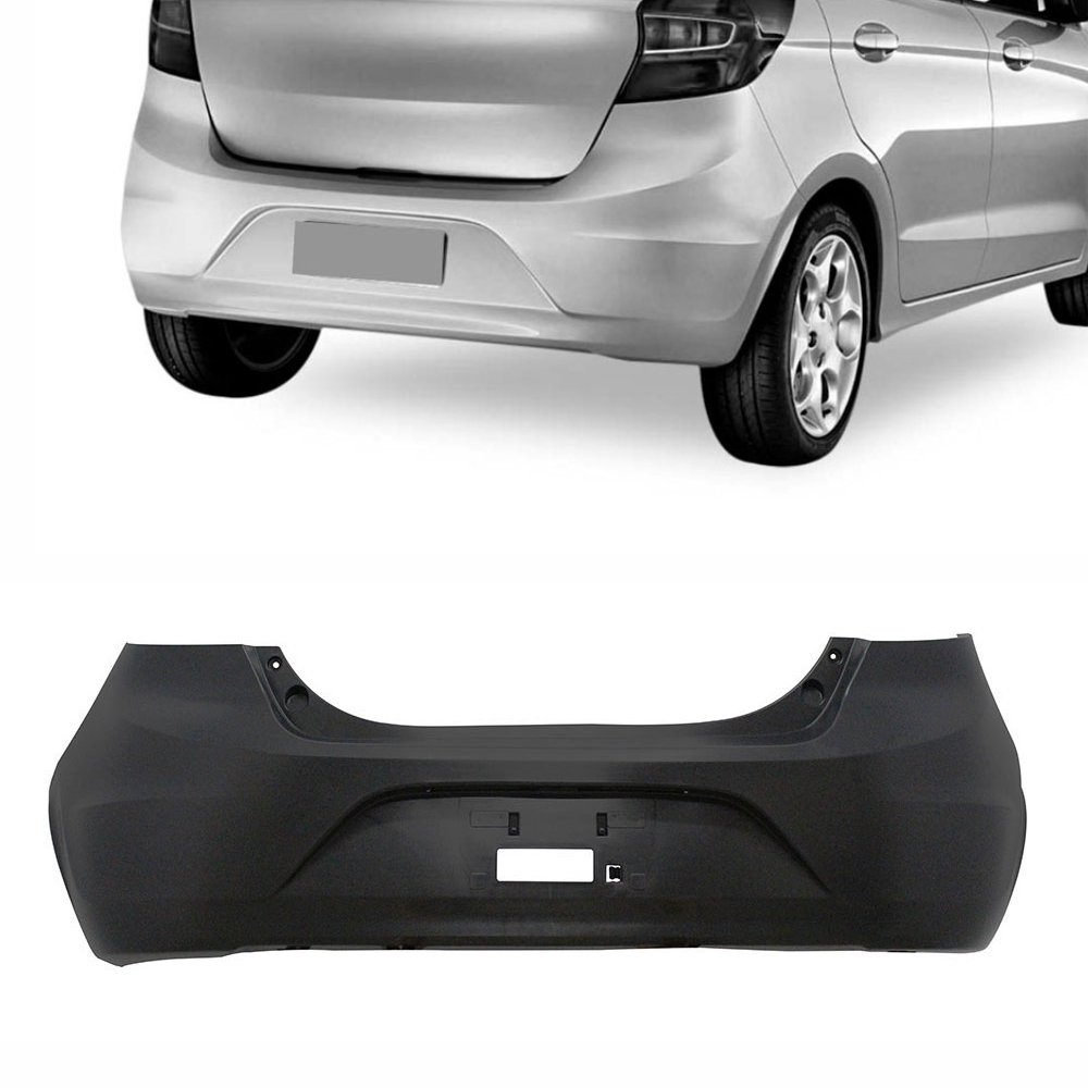 PARACHOQUE TRAS FD KA HATCH 2014/18 PRETO LISO - DTS2668-I DTS2668-I  110233