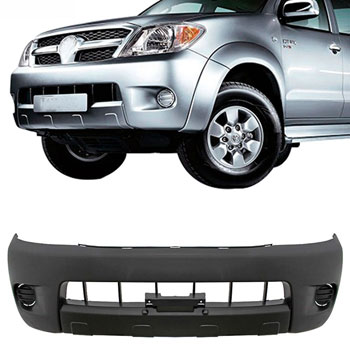 PARACHOQUE DIANT TOYOTA HILUX 05/08 PRETO S/FAROL C/FURO P/ MOLDURA - DTS7004 DTS7004  110481