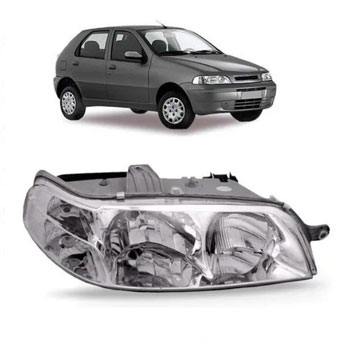 FAROL FT PALIO 2001/03 CARC CINZA DIR - 057945 057945  110629