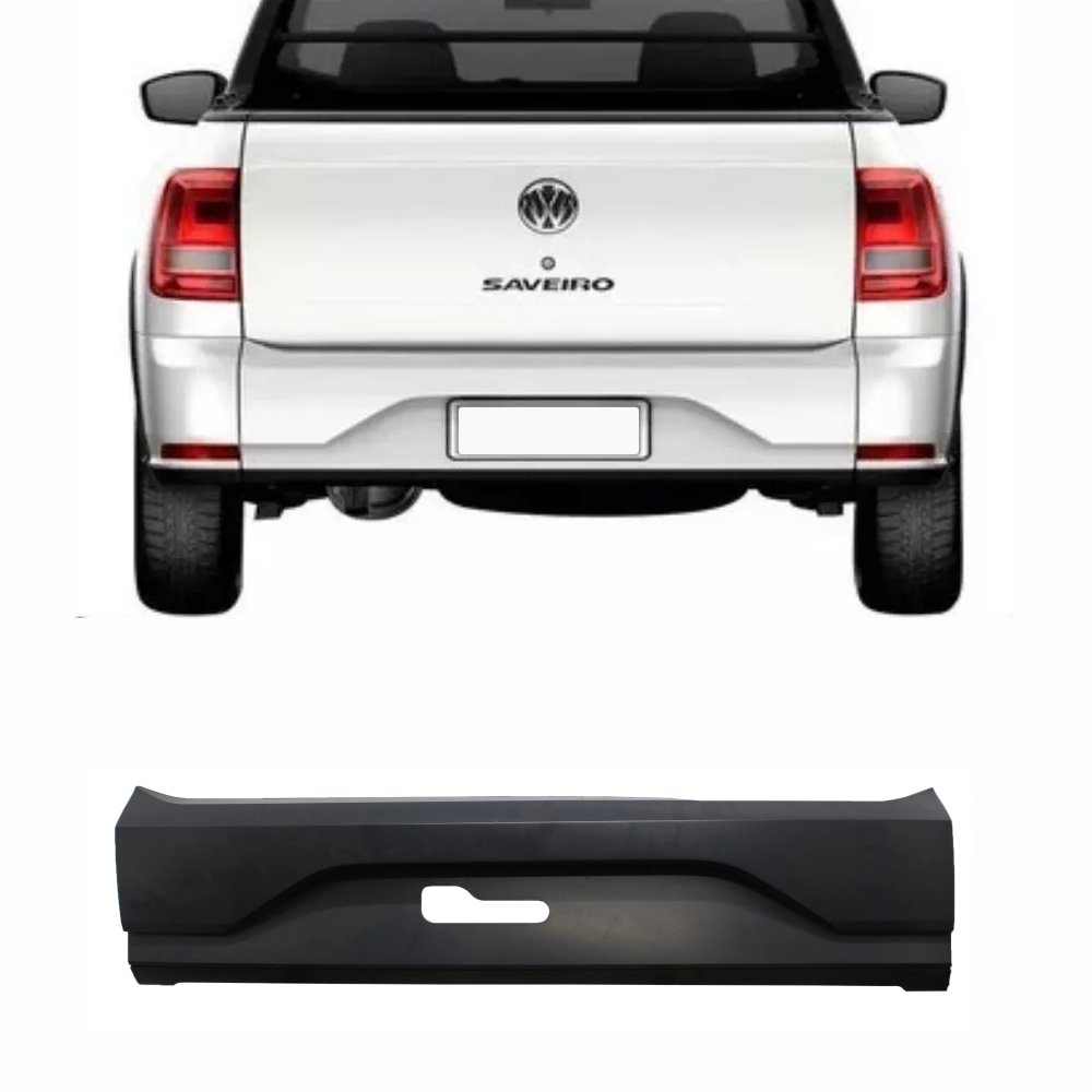 PARACHOQUE TRAS VW SAVEIRO ROBUST G7 2016/ CENTRAL PTO TEXT - DTS6651 DTS6651  111086