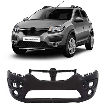 PARACHOQUE DIANT RENAULT SANDERO STEPWAY 15/20 PRETO LISO - DTS4106-I DTS4106-I 112118
