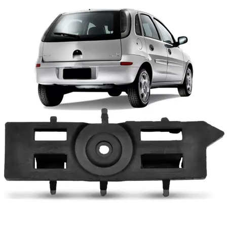 SUPORTE GUIA DE PARA-CHOQUE TRAS GM CORSA HATCH 2005/2011 ESQ - EK.1165 EK.1165  112813