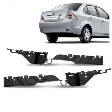SUPORTE GUIA DE PARA-CHOQUE TRAS FD FIESTA SEDAN 2010/2015 ( LE ) - EK.1315 EK.1315  112833