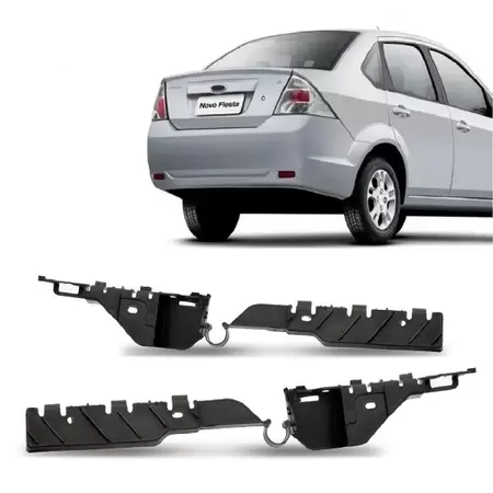 SUPORTE GUIA DE PARA-CHOQUE TRAS FD FIESTA SEDAN 10/15 DIREITO - GT050 GT050  113323