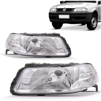 FAROL VW GOL G3 MONOPARABOLA C/DEFLETOR ESQ - ZN1414384 ZN1414384  113720