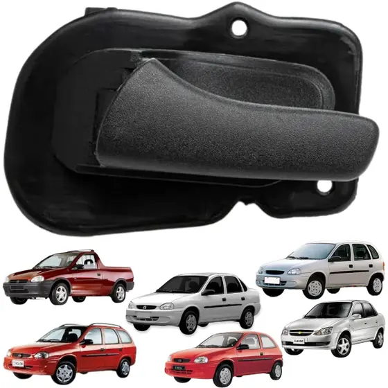 MACANETA INTERNA GM CORSA ESQ PRETA - 42217 42217  113844