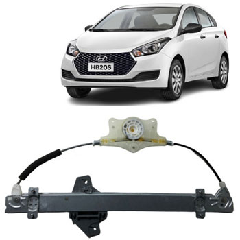 MAQUINA VIDRO HYUNDAI HB20 TRAS DIR ELETRICA MABUCHI - 16564 16564  113983