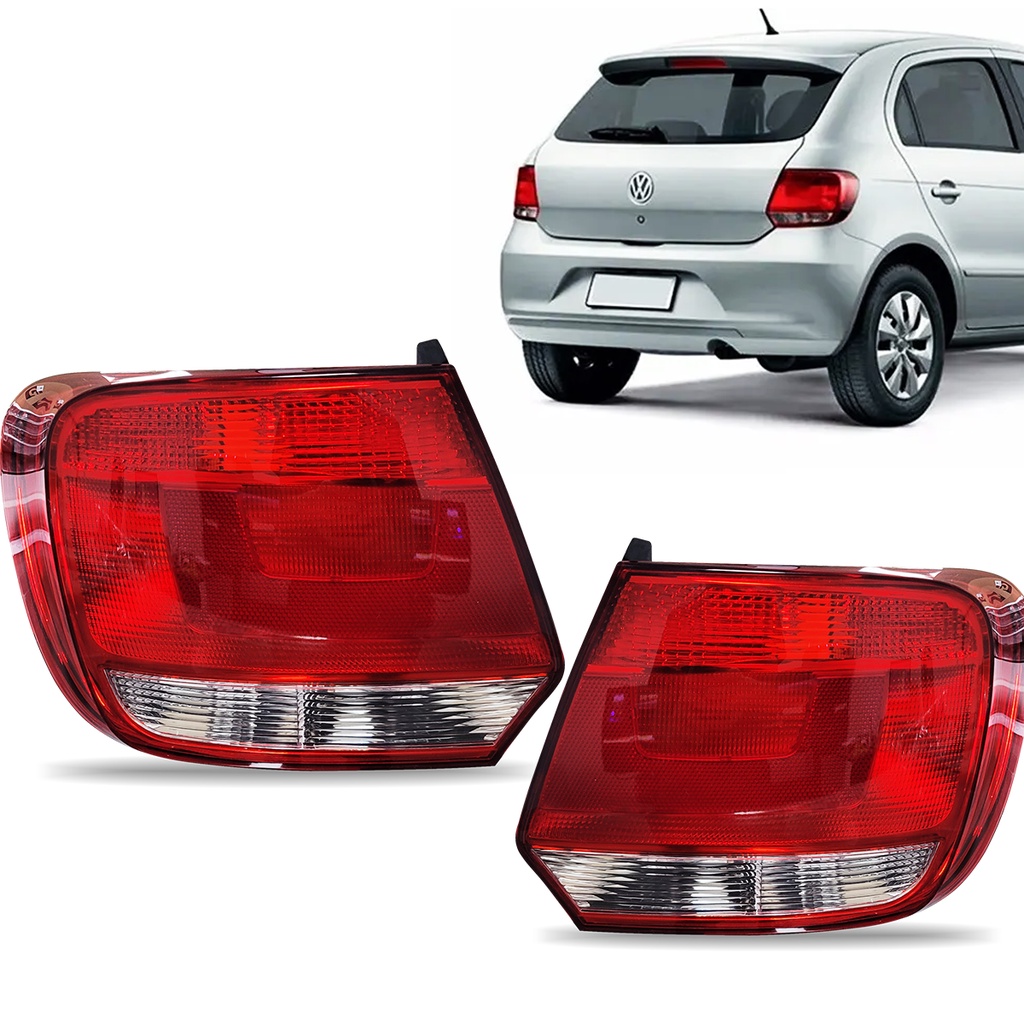 LANTERNA TRAS VW GOL GVI 2012/ BICOLOR RE/CRISTAL DIR - HT6521452 HT6521452  114143