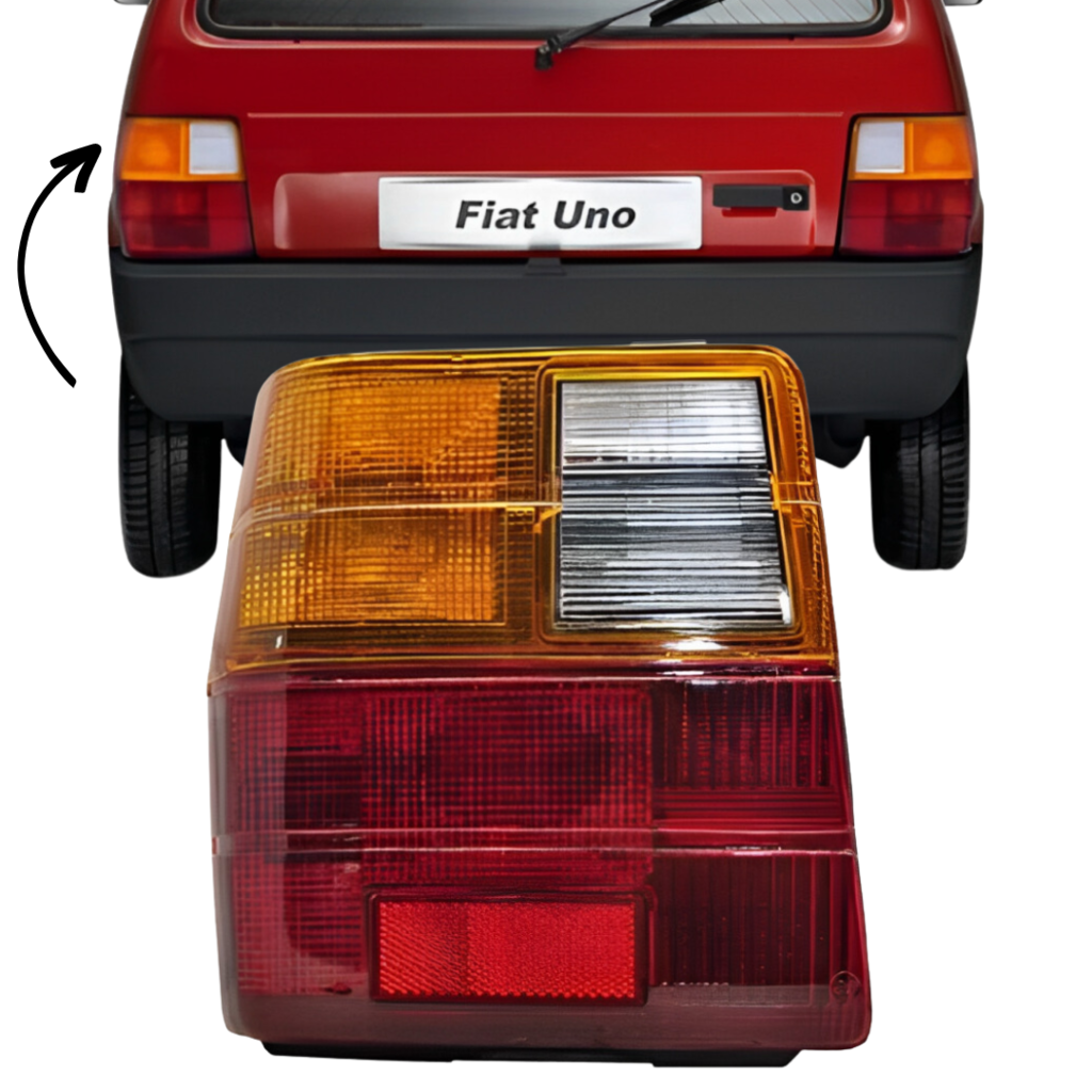 LANTERNA TRAS FT UNO 84/04 TRICOLOR ESQ - HT6648621 HT6648621  114156
