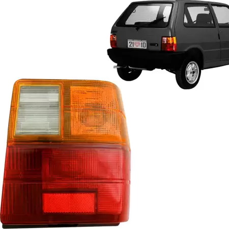 LANTERNA TRAS FT UNO 84/04 TRICOLOR DIR - HT6648622 HT6648622  114157