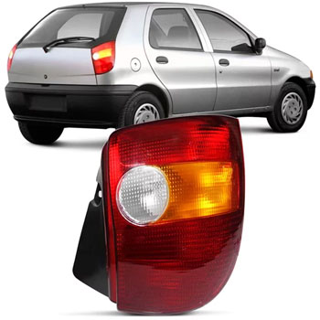 LANTERNA TRAS FT PALIO 96/99 TRICOLOR DIR - HT6669642 HT6669642  114159