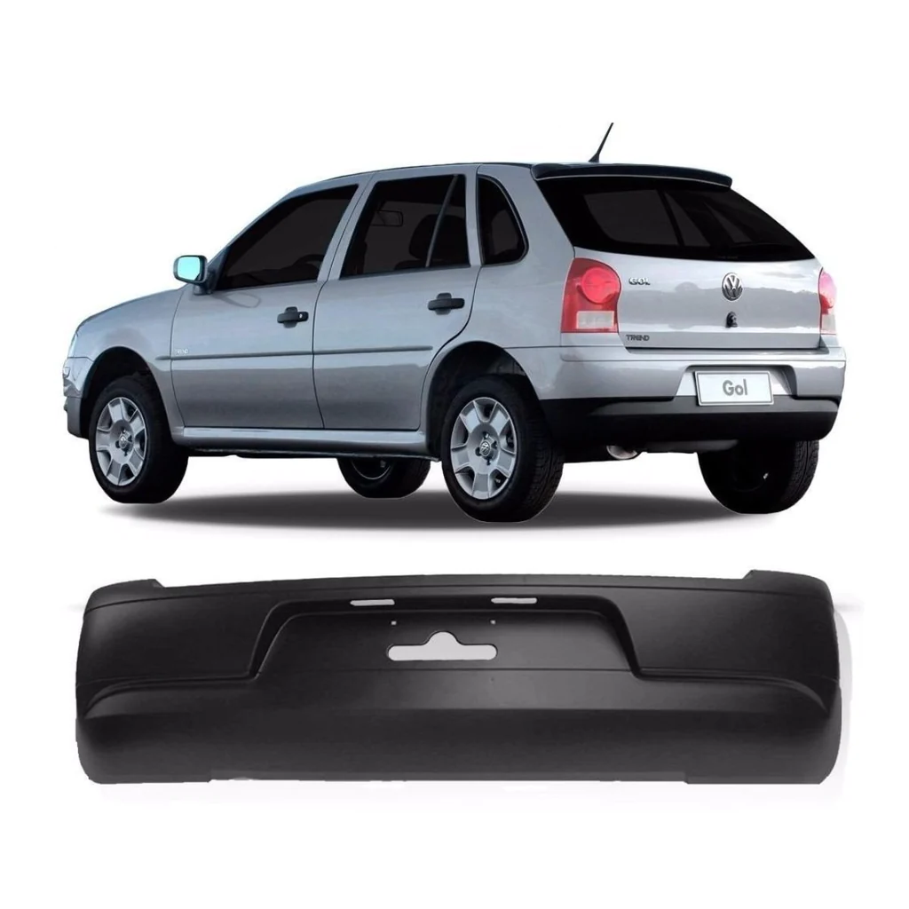 PARACHOQUE TRAS VW GOL G4 05/13 PRETO LISO TOTAL - DTS6477 DTS6477  114275