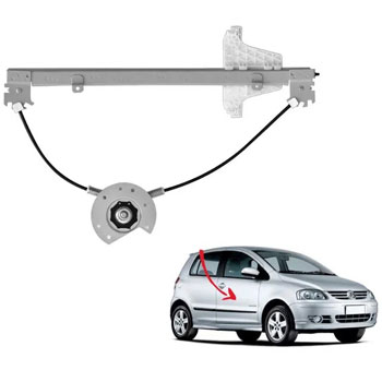 MAQUINA VIDRO VW FOX 2PORTAS 2009/ DIR - 23270 23270  114549