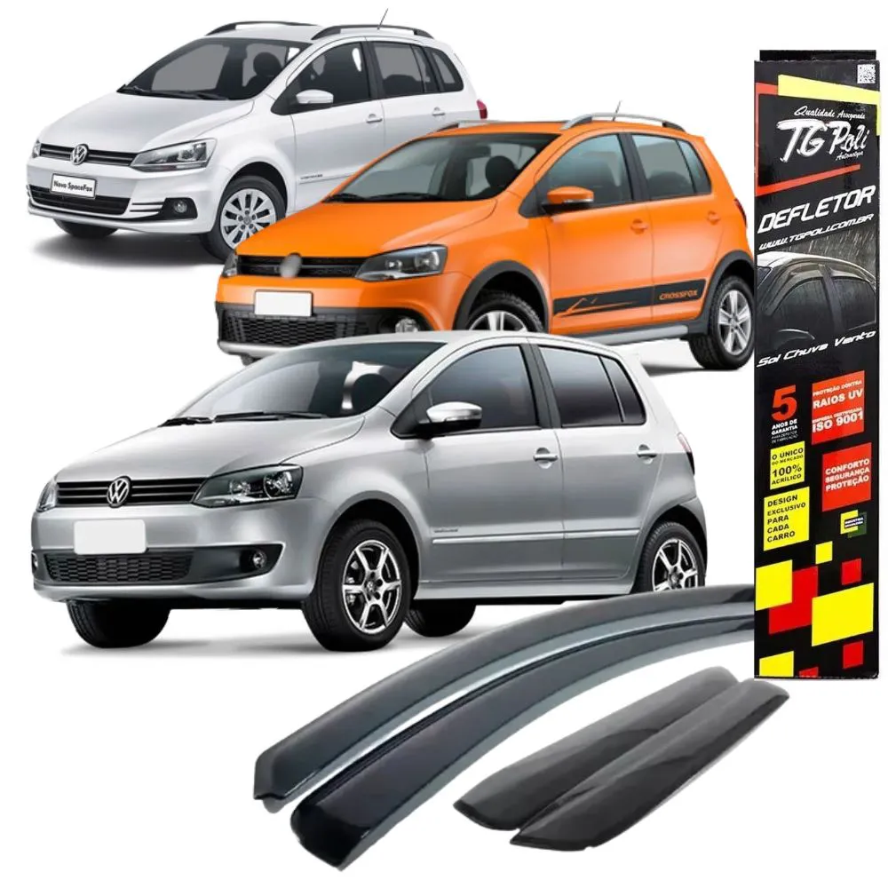 CALHA CHUVA VW FOX/CROSSFOX/SPACE-FOX 2004/22 4P INTEIRICA/SLIM - 22.023 22.023  115375