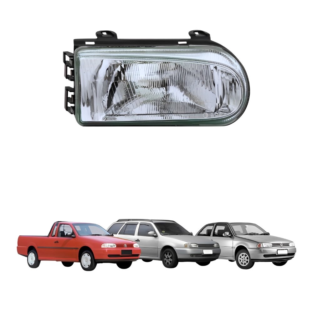 FAROL VW GOL 95/ ARTEB/CIBIE METALIZADO DIR - 063699 063699  115499