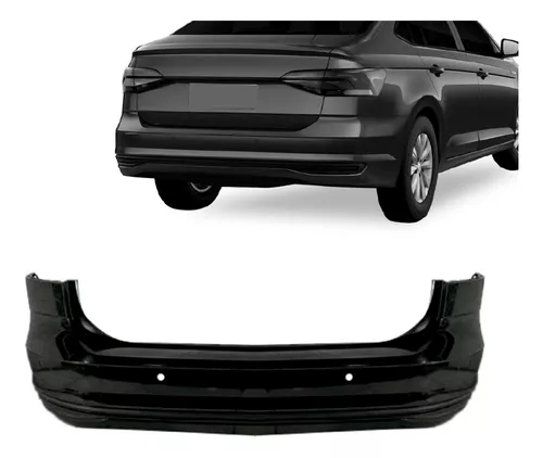 PARACHOQUE TRAS VW VIRTUS 2017/23 PRETO LISO S/SENSOR - DTS6144-S DTS6144-S  115687