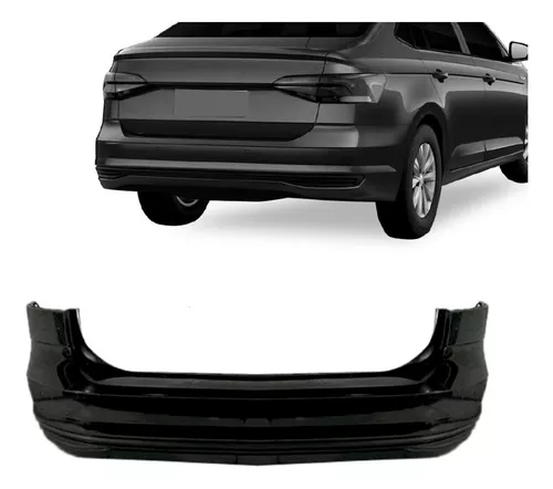 PARACHOQUE TRAS VW VIRTUS 2017/23 PRETO LISO C/FUR P/SENSOR - DTS6153-S DTS6153-S  115688