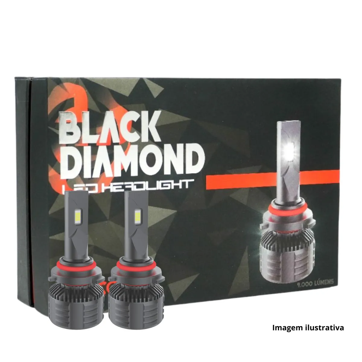 KIT LAMPADA LED CC-LOT BLACK DIAMOND H11 9000 LM - JH0CCLOTBDH11 JH0CCLOTBDH11  116302