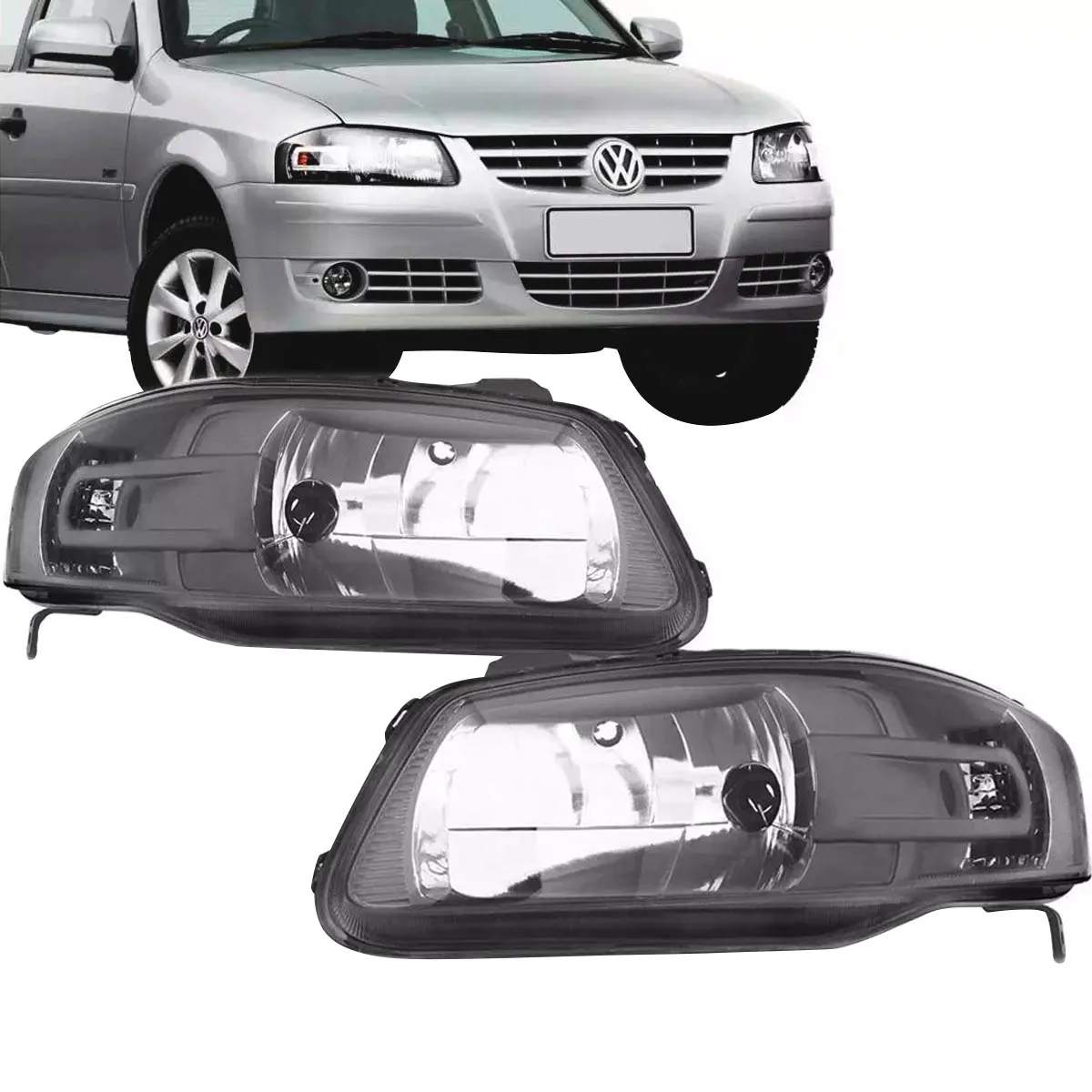 FAROL VW GOL G4 05/ CINZA/CINZA DIR - ULT-0348 ULT-0348  116402