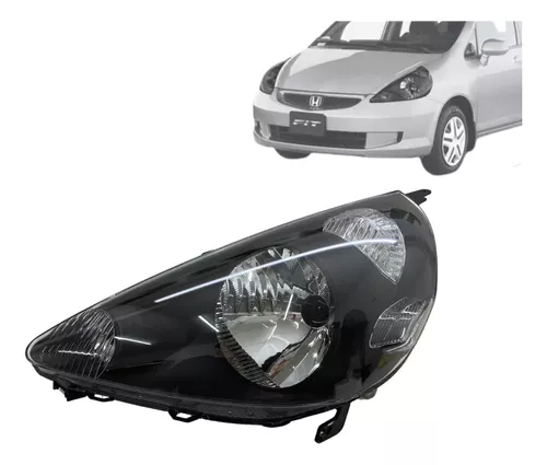 FAROL HONDA FIT 2003/2008 MASCARA NEGRA ESQ - ZN14143055 ZN14143055  116963