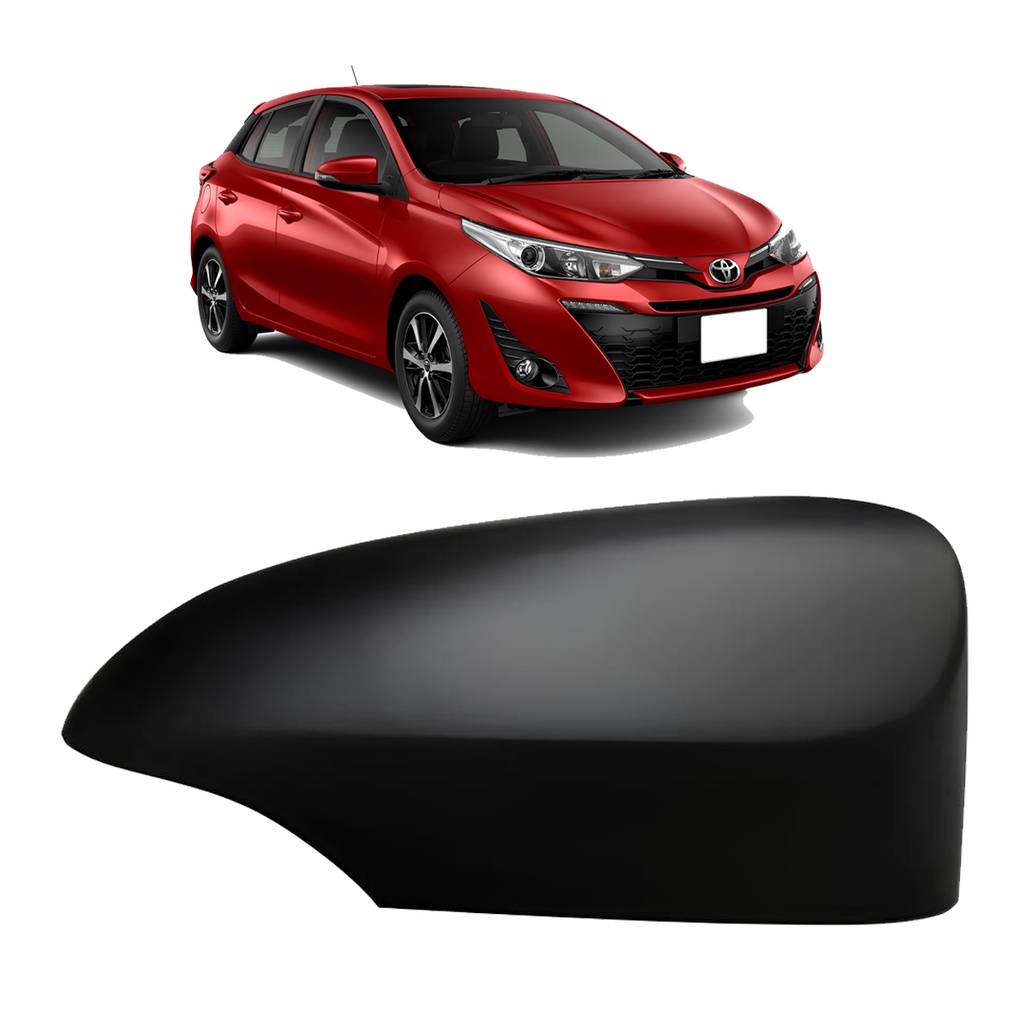 CAPA ESPELHO PRETA TOYOTA YARIS 2018/23 C/PISCA ESQ - W65019 W65019  117148