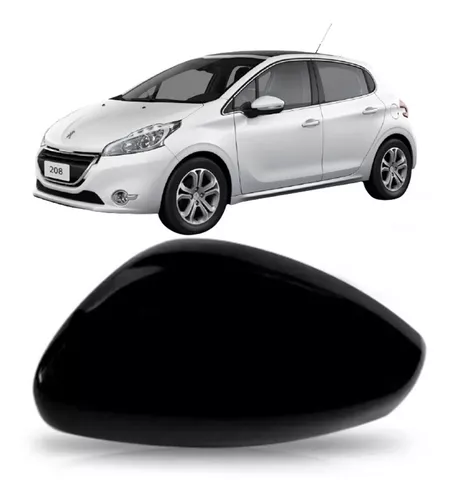 CAPA ESPELHO PRETA PEUGEOT 208 2013/22 S/PISCA ESQ - W69025 W69025  117162