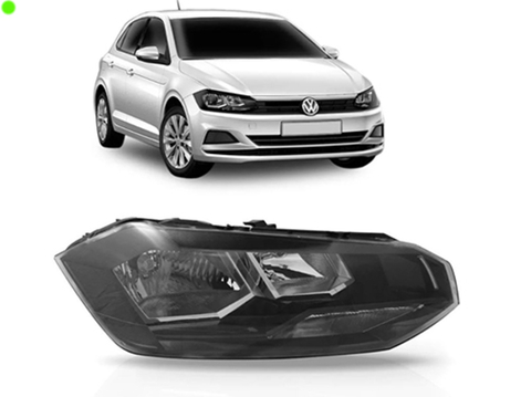 FAROL VW POLO 18/22 VIRTUS MAN/FRI PTO/C/MEIA LUZ DIR - RF27852 RF27852 117811
