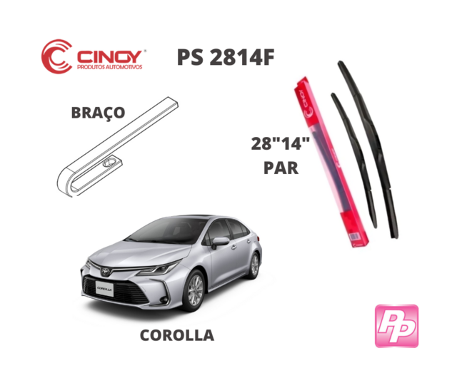 PALHETA ESPECIFICA TOYOTA COROLLA 2020/ - YN-PS2814F YN-PS2814F  117942