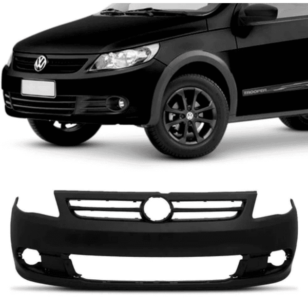 PARACHOQUE DIANT VW SAVEIRO G5 09/12 PRETO LISO C/ FURO E FURO LAT. - 10.VW.0495 10.VW.0495  119051