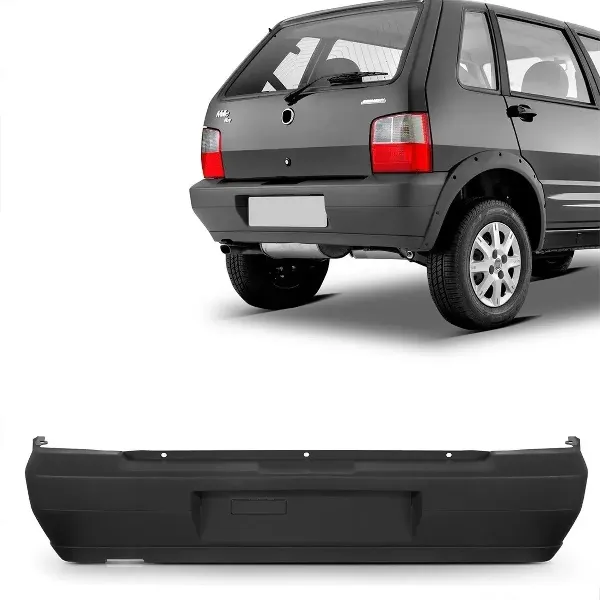 PARACHOQUE TRAS FT UNO WAY 06/08 PRETO TEXT. C/FURACAO LATERAL - 10.FT.0188 10.FT.0188  119072