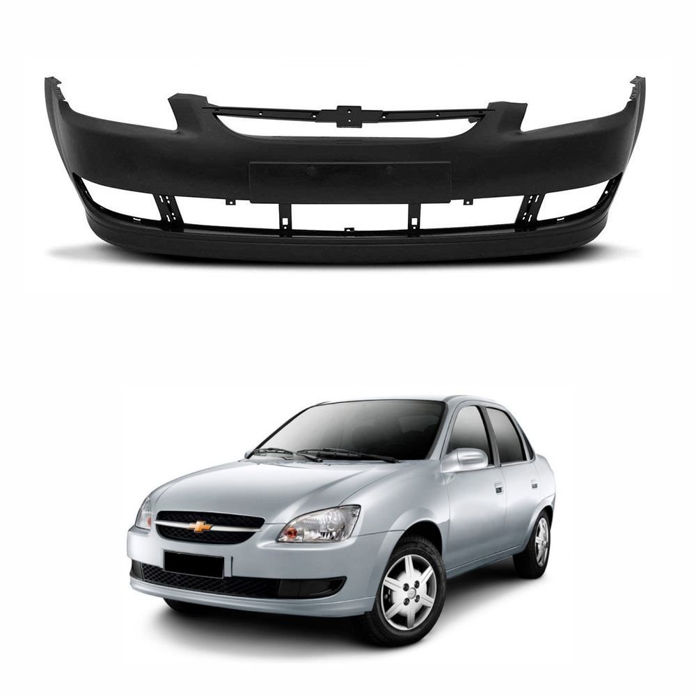 PARACHOQUE DIANT GM CORSA CLASSIC 11/17 PRETO LISO S/ FURO - 10.GM.0243 10.GM.0243  119077