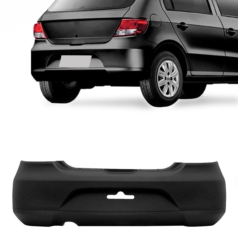 PARACHOQUE TRAS VW GOL G5 09/12 PRETO LISO - 10.VW.0028 10.VW.0028  119098