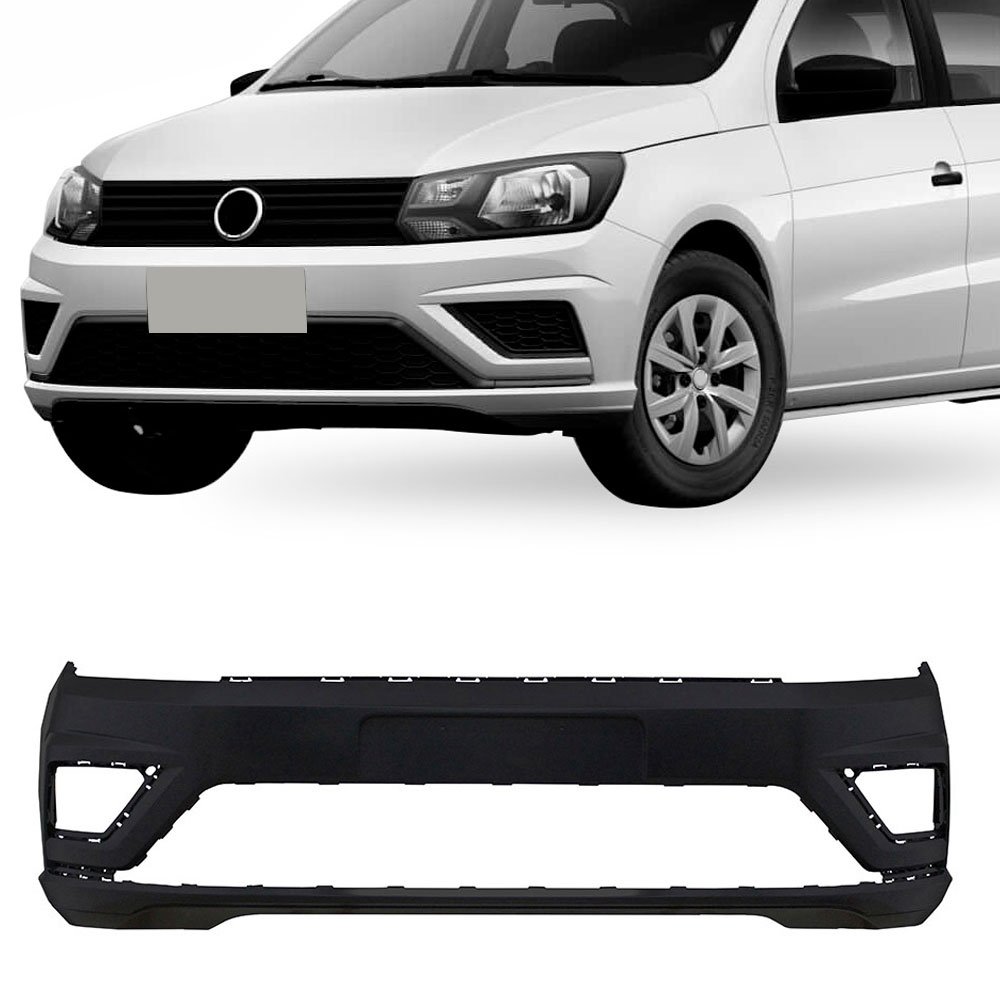 PARACHOQUE DIANT VW GOL/VOYAGE G8 18/22 PRETO LISO C/ FURO - 10.VW.0987 10.VW.0987  119102