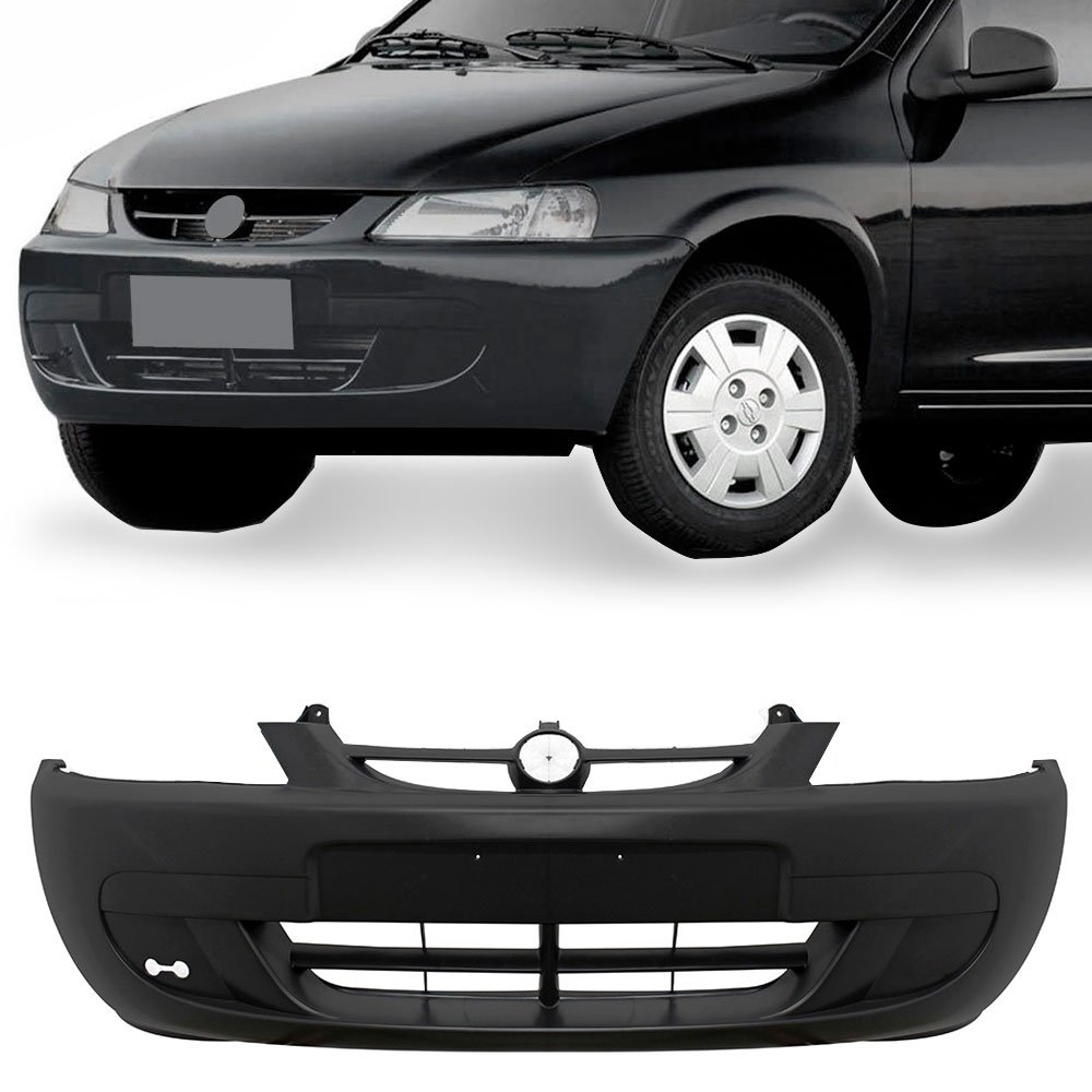 PARACHOQUE DIANT GM CELTA 00/06 PRETO TEXT. S/ FURO - 10.GM.0157 10.GM.0157  119117