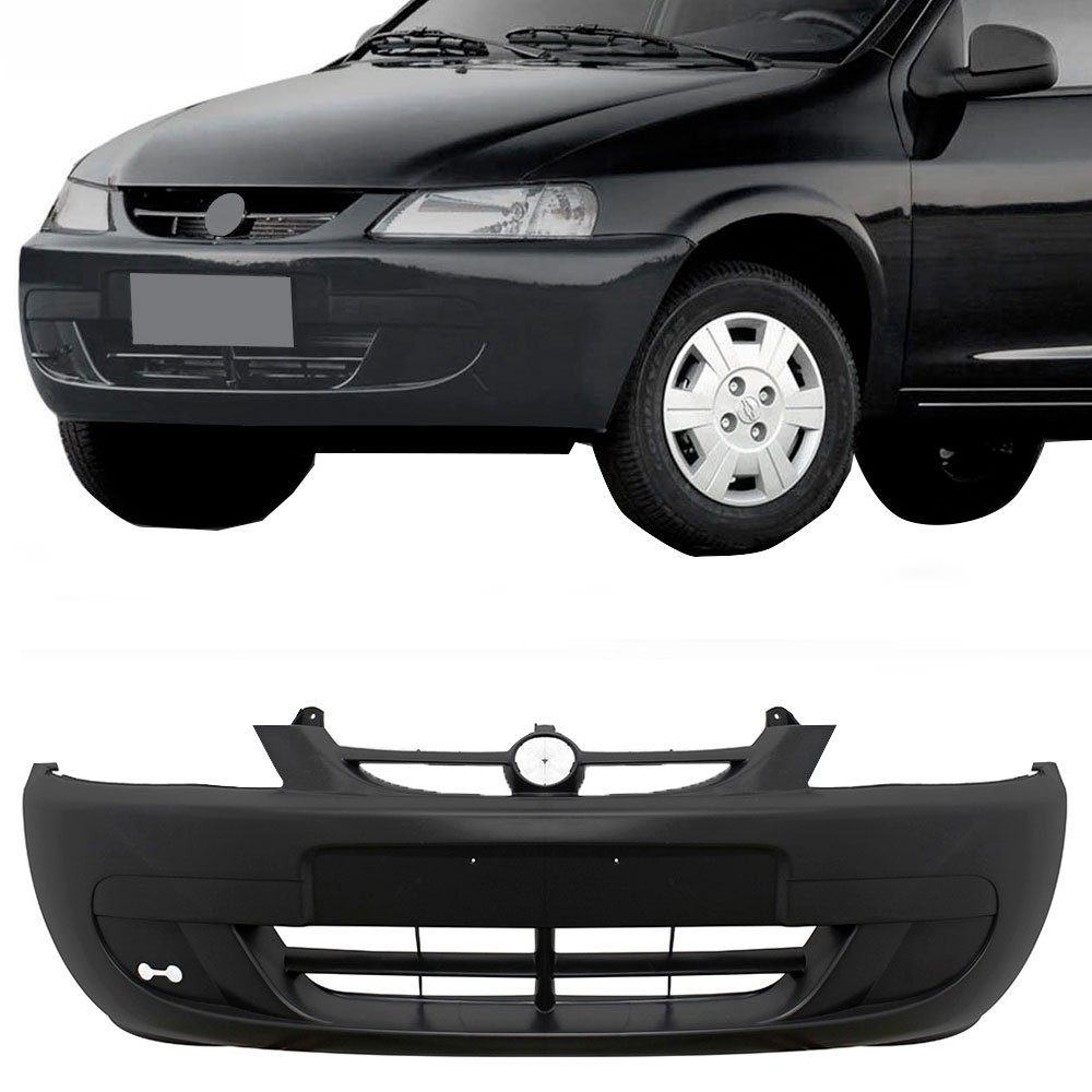PARACHOQUE DIANT GM CELTA 00/06 PRETO LISO S/ FURO - 10.GM.0155 10.GM.0155  119131