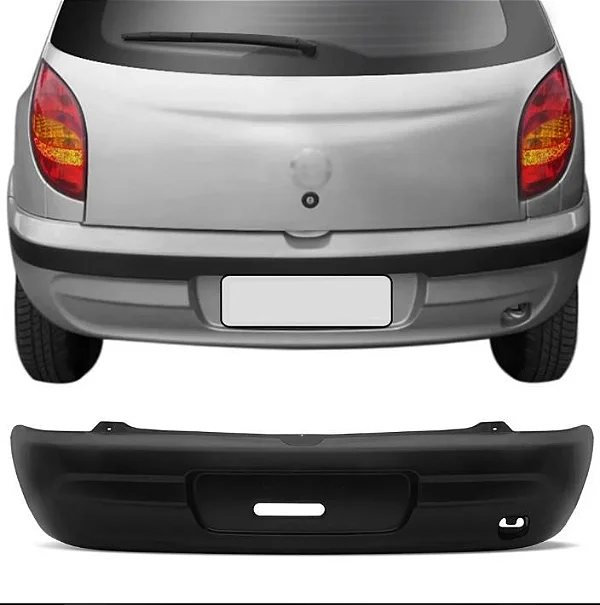 PARACHOQUE TRAS GM CELTA 00/06 PRETO LISO - 10.GM.0200 10.GM.0200  119134