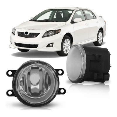 FAROL AUXILIAR UNIVERSAL RETANGULAR LED 8LEDS 24W (UNIDADE) - 000423 000423 119232