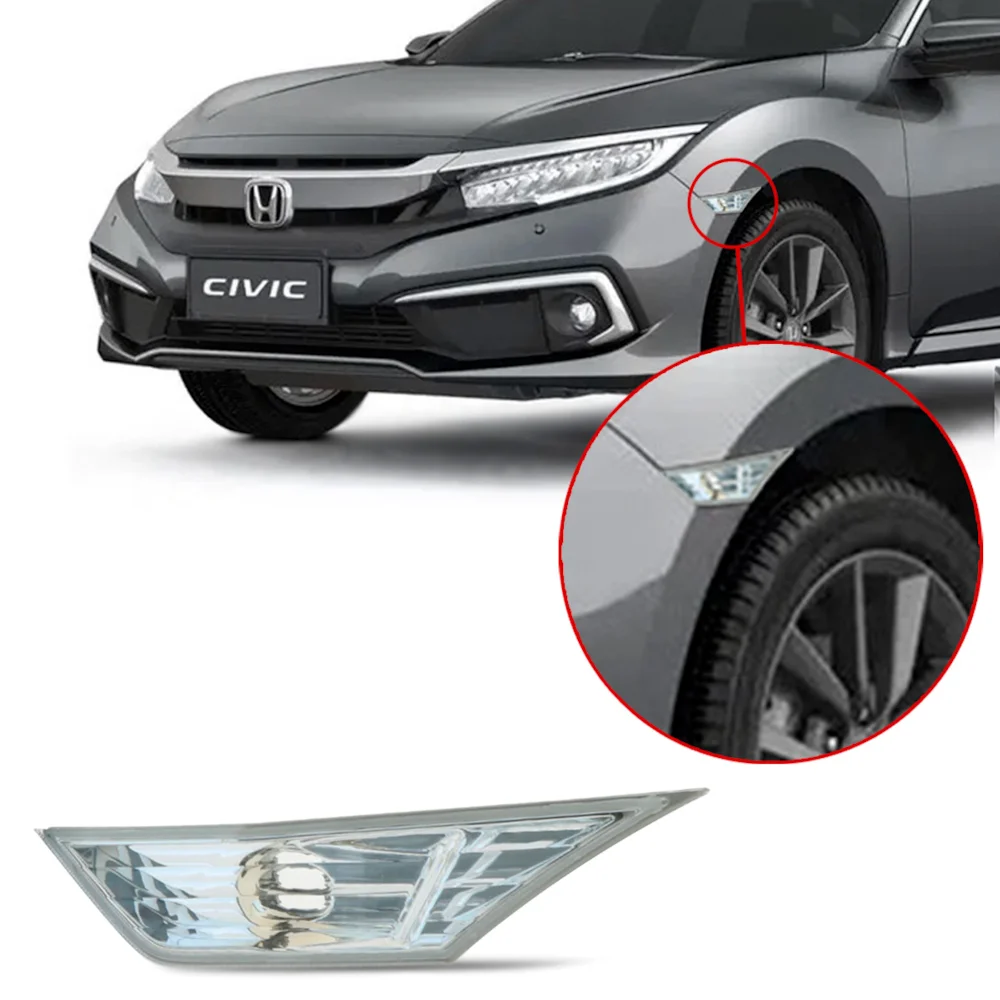 LANTERNA LATERAL HONDA CIVIC 2017/2021 CRISTAL ESQ - DSC6522 E DSC6522 E  120197