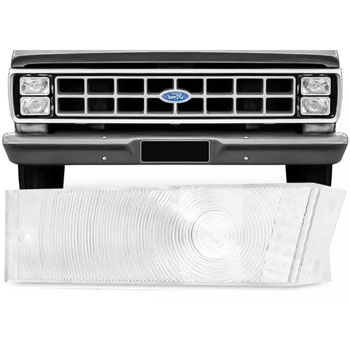 LENTE LANTERNA DIANT FD F100/350/1000/4000 CRISTAL DIR - RN0306CRD RN0306CRD  47409