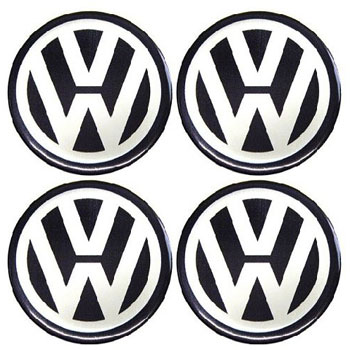 EMBLEMA CALOTA PAPEL VW 48MM PEQUENO - R42 R42  93324